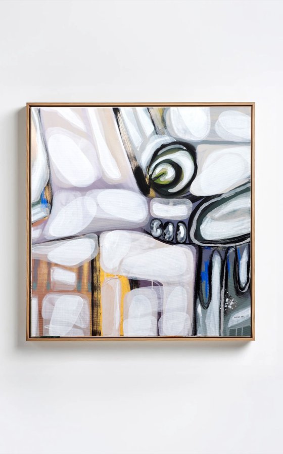 Modern Abstract- Where I disappear 02