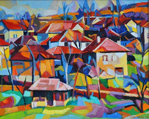 Sleepy village by Maja Đokić Mihajlović