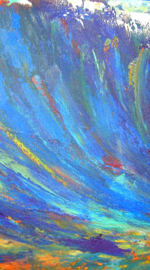 Wave - Huge Painting by BenWill