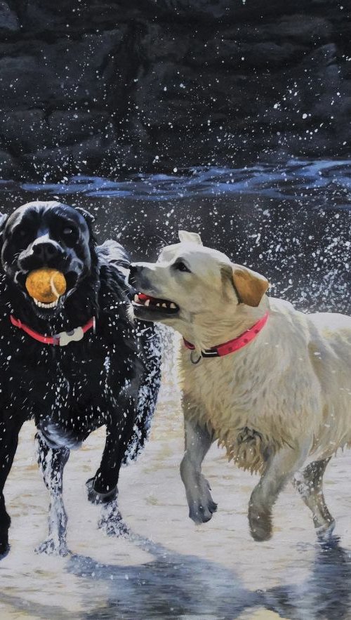 Toby and Poppy by Julian Wheat