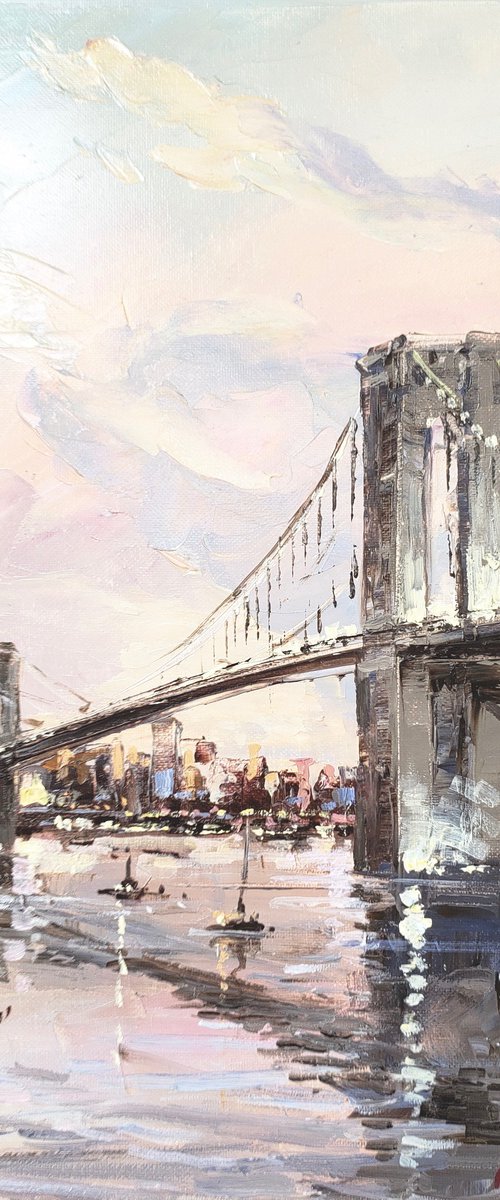 New York. Brooklyn Bridge. by Irina Alexandrina