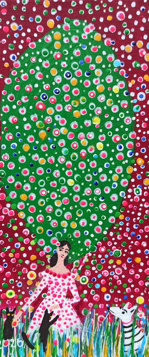 Dots Of Happiness by Katrina Avotina