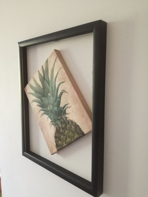Bushes of a pineapple (22x27cm)
