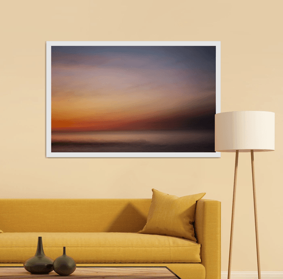 Abstract Sunrise No 2 - 48x32"