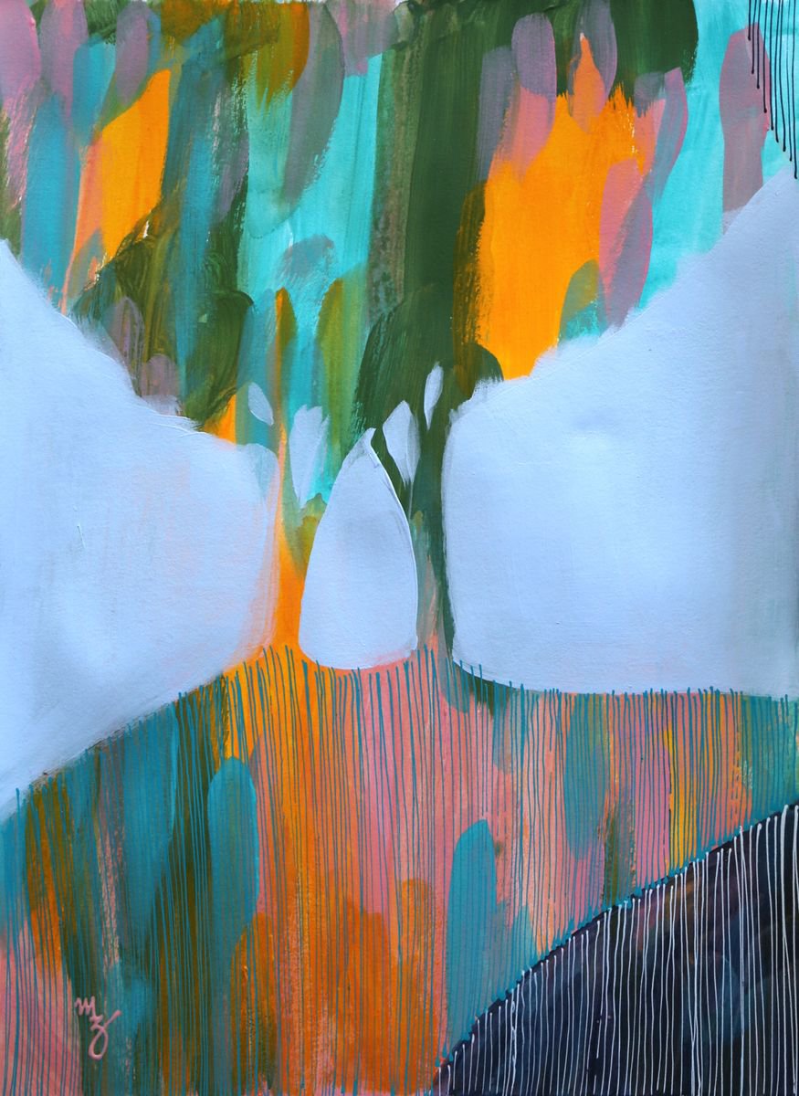 Painting-a-Day, Day 30 by Maria Al Zoubi