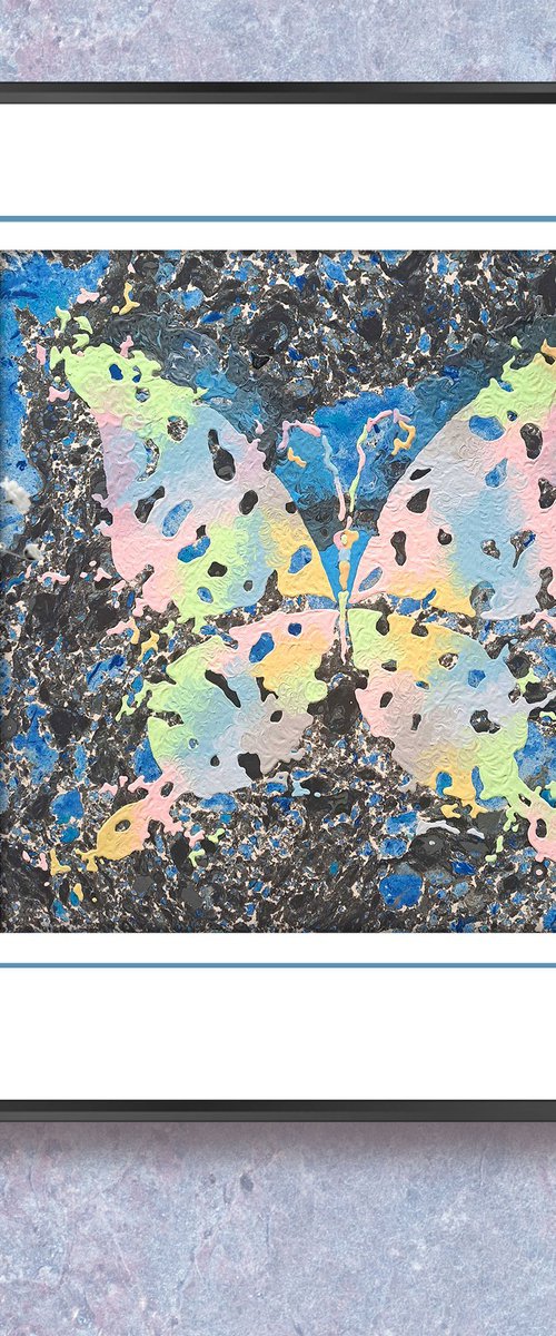 Butterfly «Night Rainbow» by Mariia Raskin