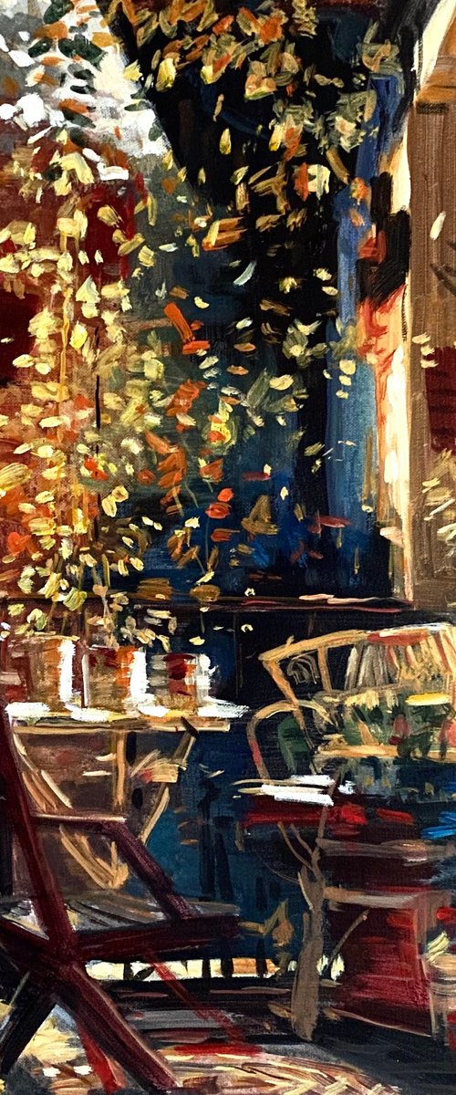 Small balcony in afternoon by Paul Cheng