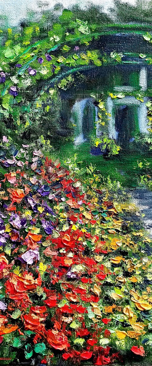 Impression. Monet's garden 2 by Oleh Rak