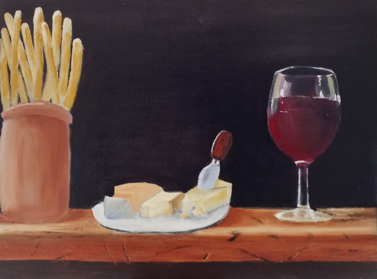 Cheese & Wine by gerry porcher