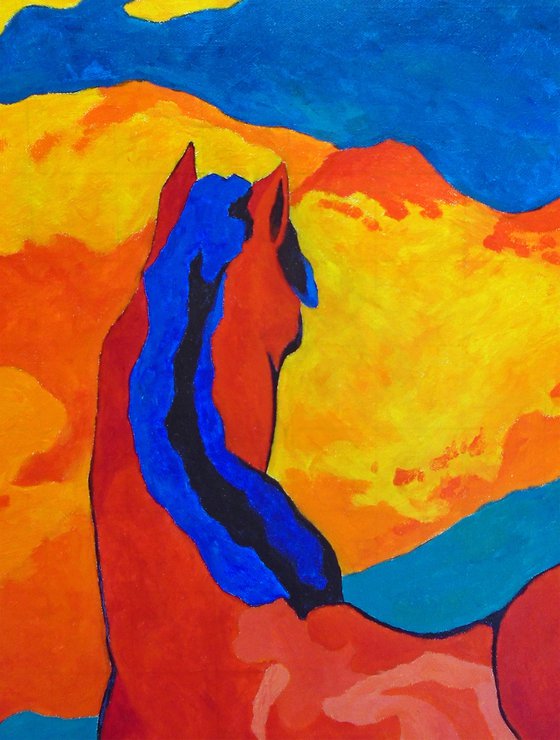 HORSE (AFTER FRANZ MARC)