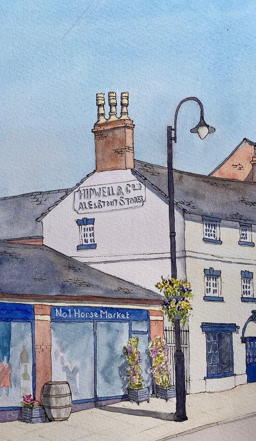 Horsemarket Kettering by JANE  DENTON
