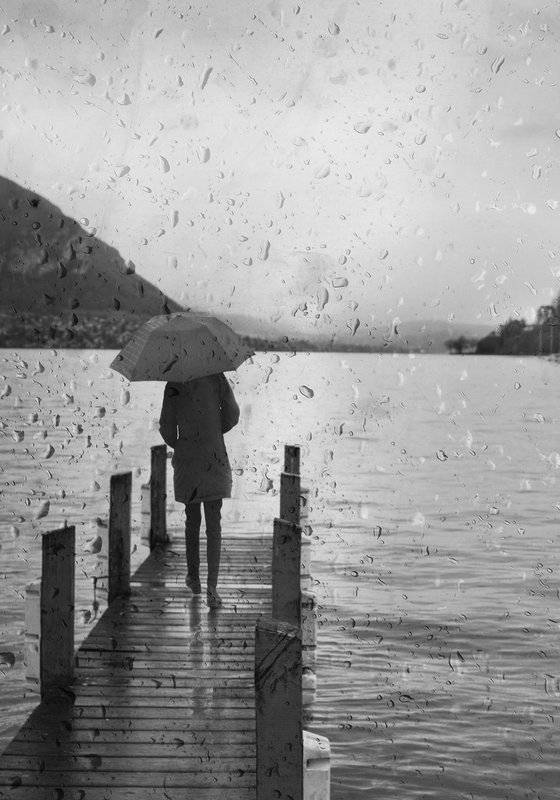 " Annecy. Rainy morning " Limited Edition 1 / 15