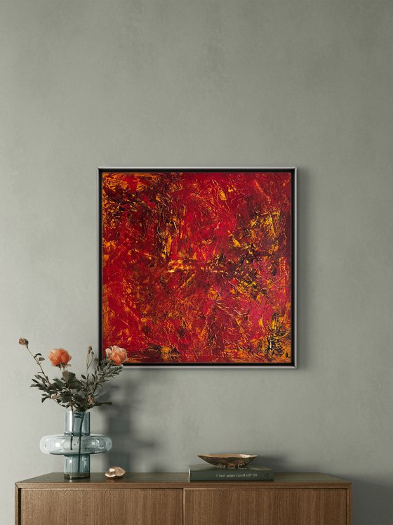 Ember State 80x80x2 cm