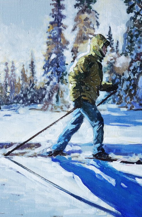 January Walk by Anatolii Varvarov