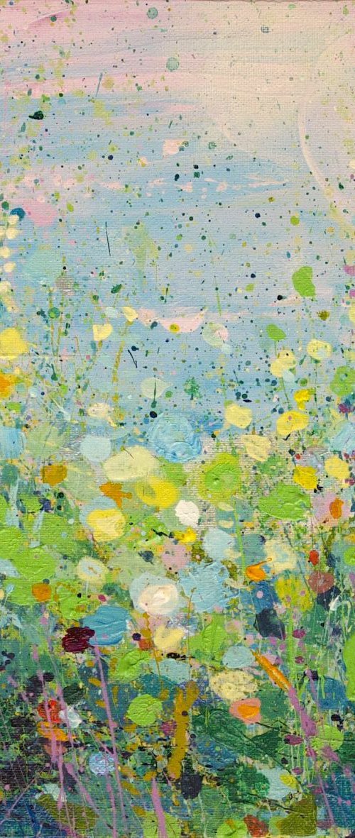 Small Summer Painting by Sandy Dooley
