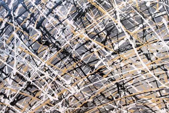 After Jackson Pollock, Fine Art. "Zeal 2"