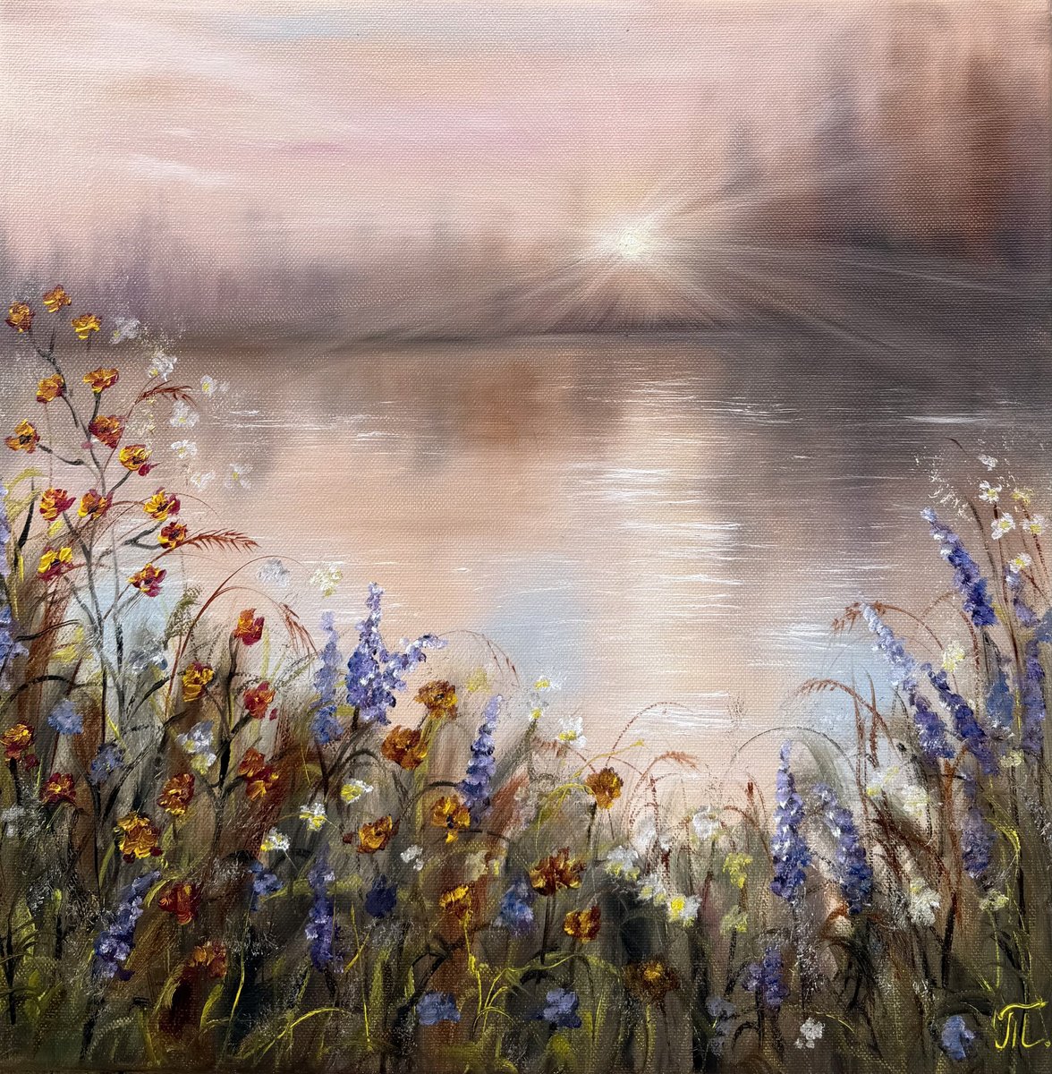 Light Between Moments By Tanja Frost, 16 X 16, Artwork For Sale On Artfinder