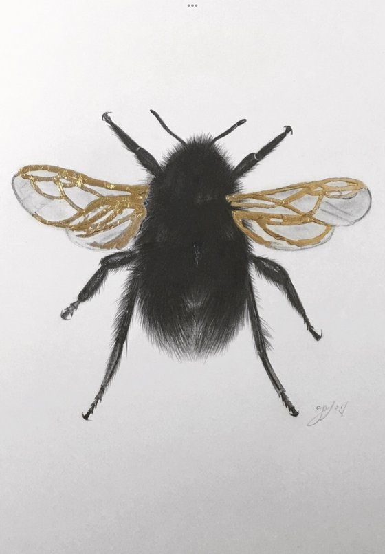 Gold leaf bumblebee