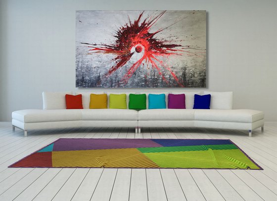 CANVAS ONLY -- The Sphere (Spirits Of Skies 240135) (200x120cm) XXXL