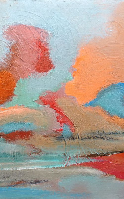 Coral Landscape by Veta  Barker