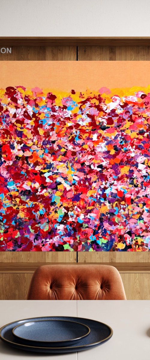 Gardens of Babylon No 12 - XXL by Lina Verano