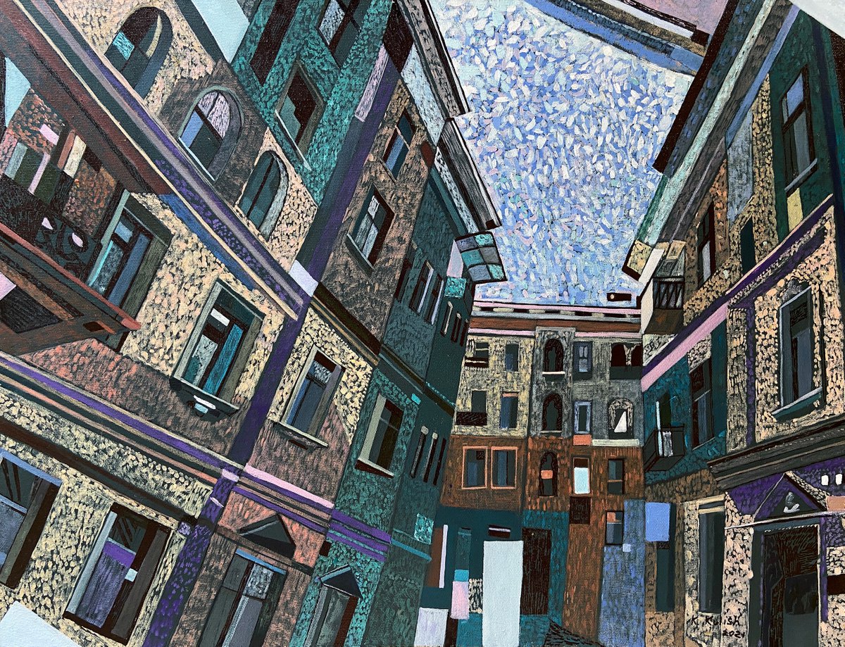 Deep geometries of urbania 3 by Kate Kulish