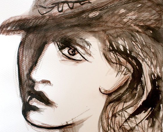 Woman in the Hat