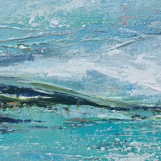 Abstract Welsh Seascape