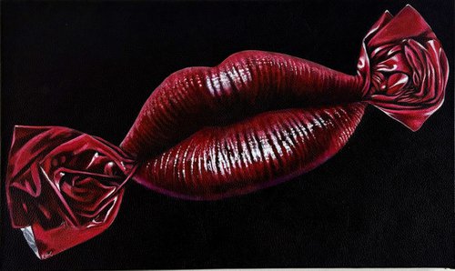 Dark Sweet Lips by Karl Hamilton-Cox