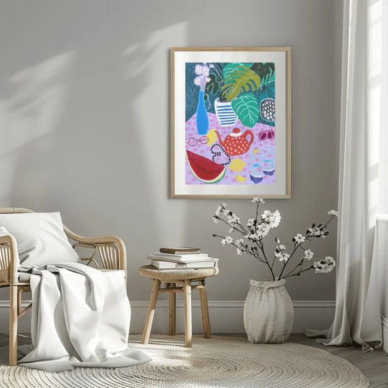 Elegant Interior Still Life