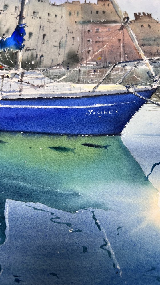 Harbor Dreams of Port Saplaya