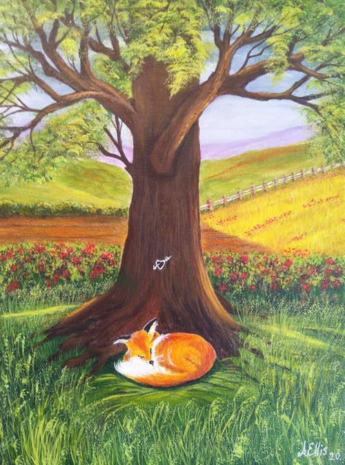 A Peaceful Afternoon Nap by Anne-Marie Ellis