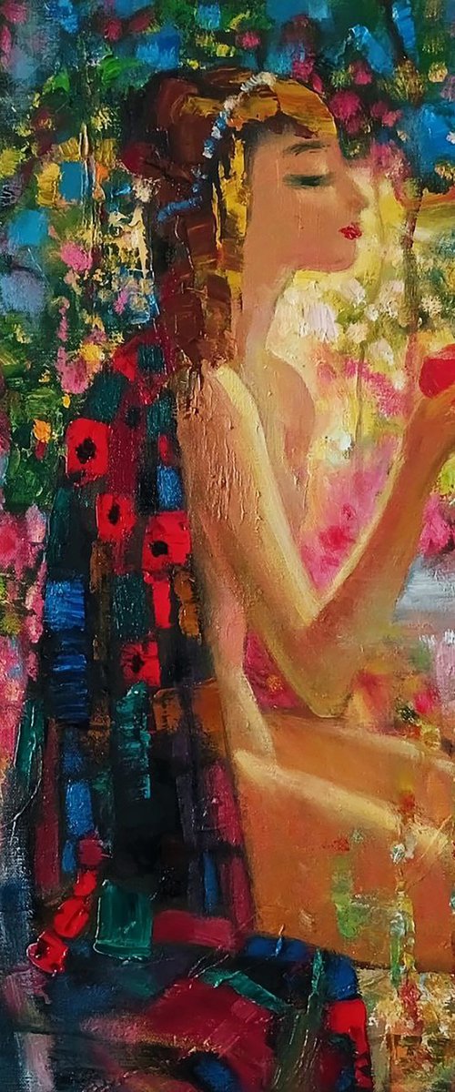 Morning Woman by Anatolii Tarabаnov