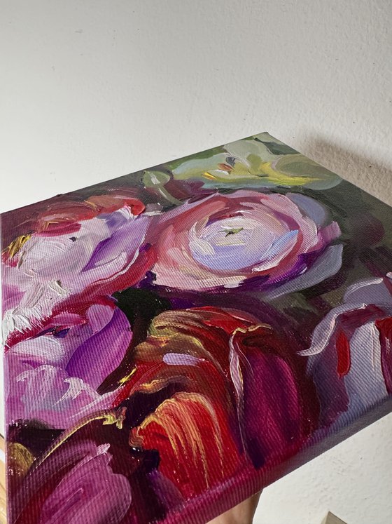 Primroses in the Garden