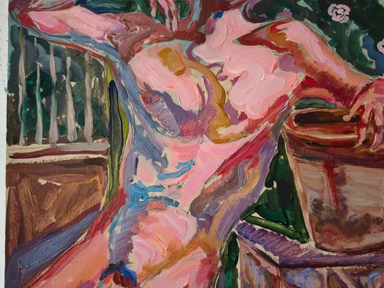 In the Shade of Rose Garden