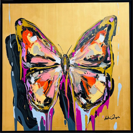 Butterfly of 3 Worlds Gold