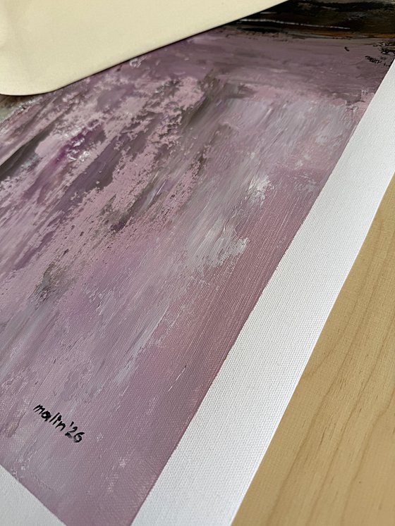 Muted Light Over Earth and Violet