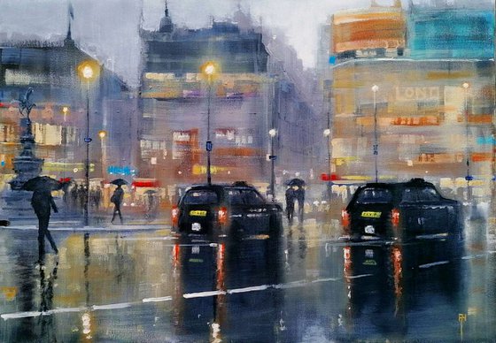 Piccadilly Rain, London