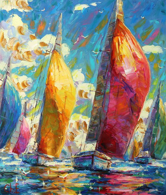 "Sailboats"