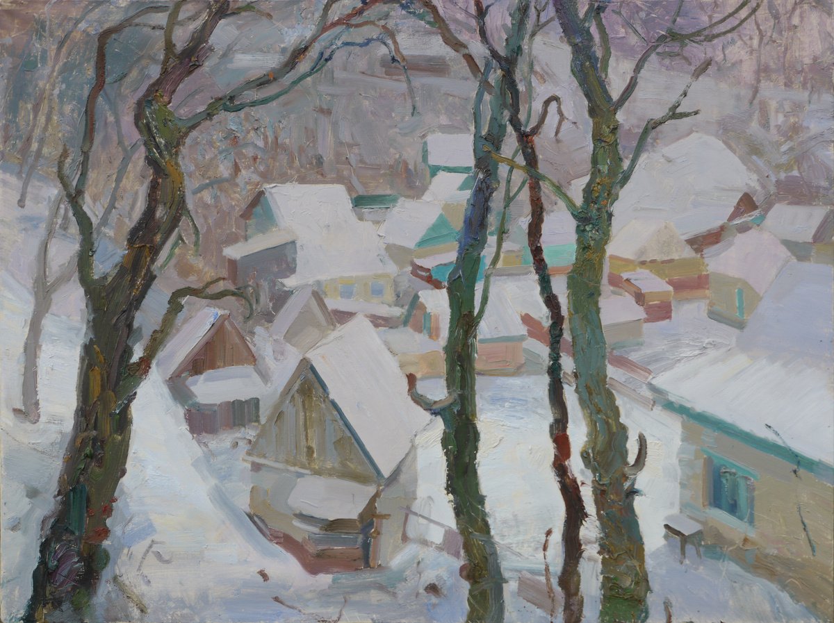 Fairy Winter By Victor Onyshchenko, 31 X 24, Artwork For Sale On Artfinder