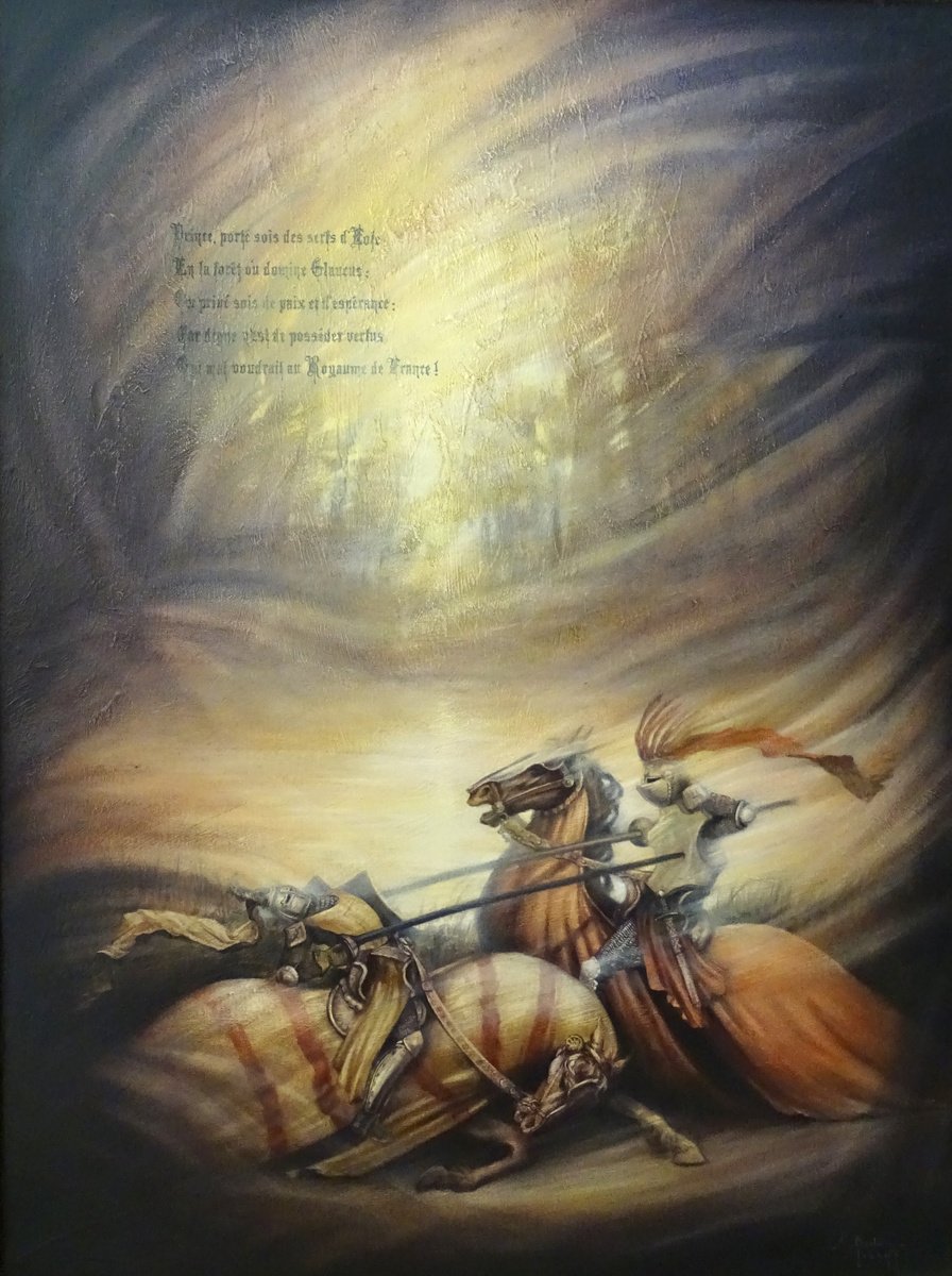 Expressive Portrait Oil Painting By Alexandre Barbera-Ivanoff, 36 X 48, Au Royaume De France, Original Artwork