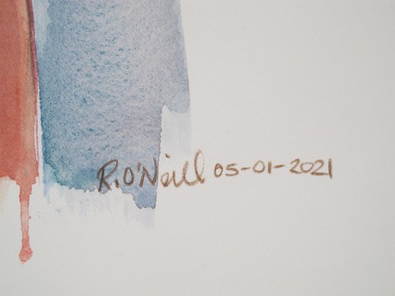 Standing female nude