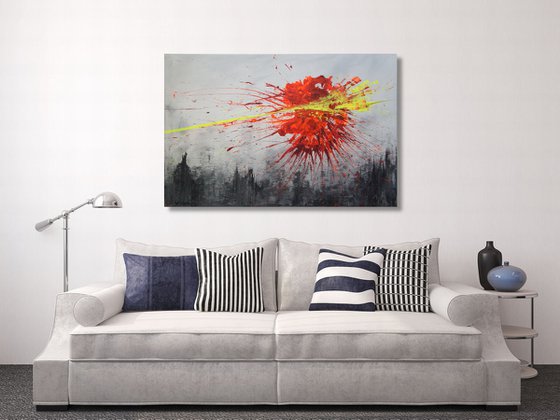 Laser Beam (Spirits Of Skies 096143) - 120 x 80 cm - XXL (48 x 32 inches)