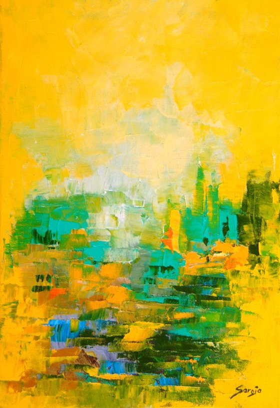 Yellow Landscape 1 (ref#:1056-6P)