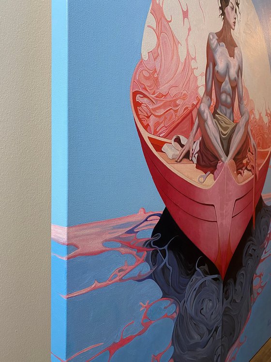 ADRIFT IN HER REVERIE