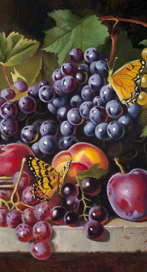 Fruits & Butterflies by Tatyana Holodnova