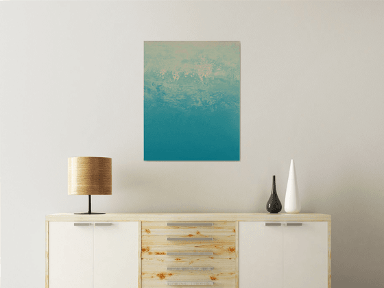 Teal Tide - Color Field
