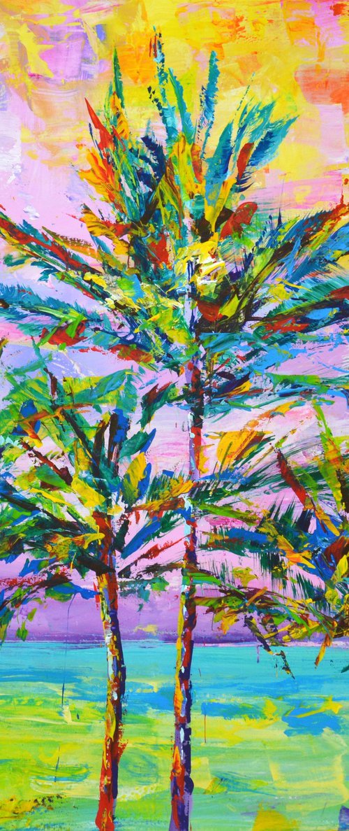 California palms 2. by Iryna Kastsova