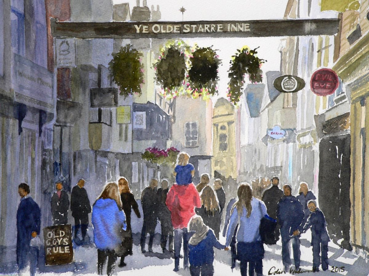 Stonegate (2), York by Colin Wadsworth