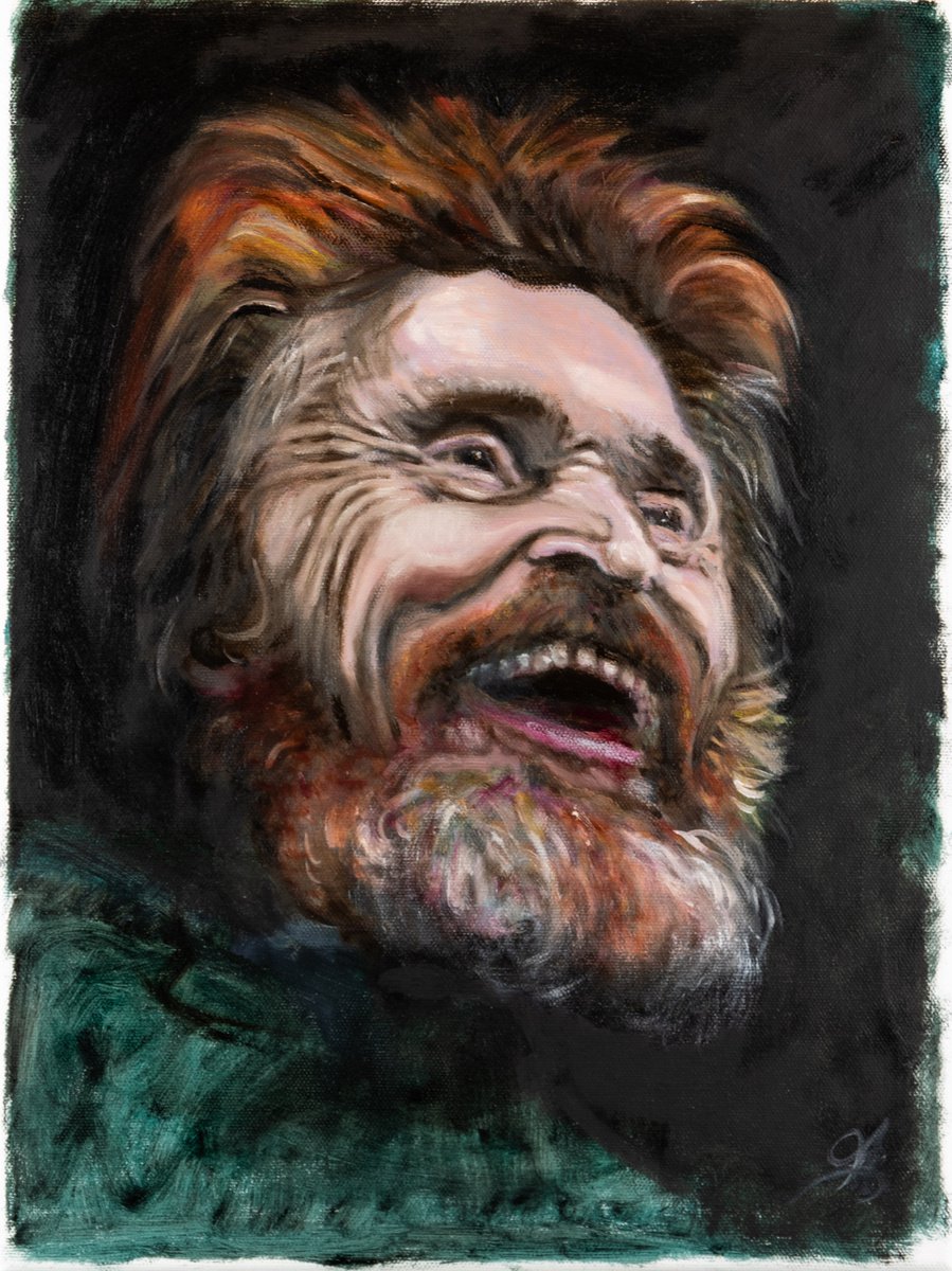 willem dafoe painting